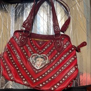 Betty Boop red bag